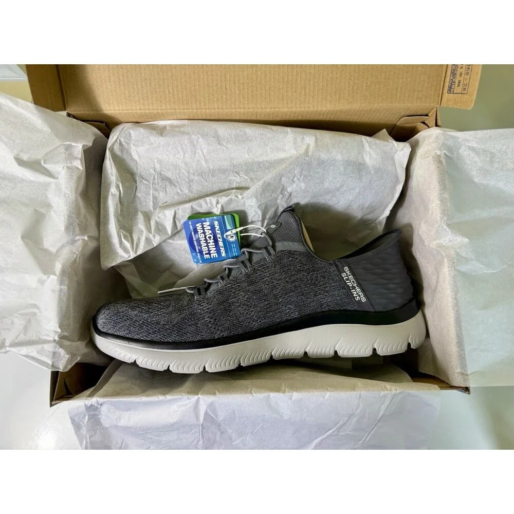 Skechers Men's Slip-Ins Summits Key Pace Shoes 232469 CCBK Size 13 BNIB